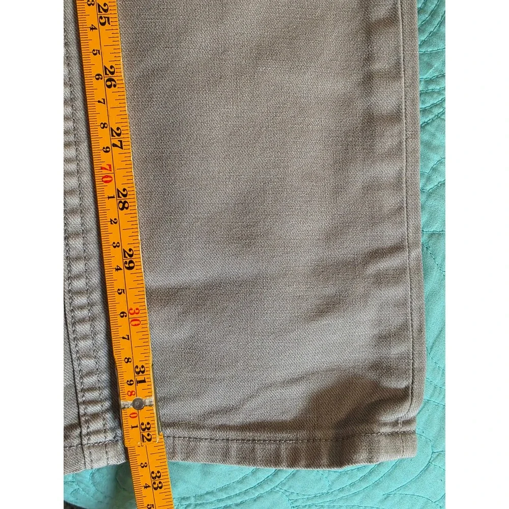 AllSaints Razor Skinny Fit Jeans Mens‎ 33 Light Grey Button Fly Denim ME044E